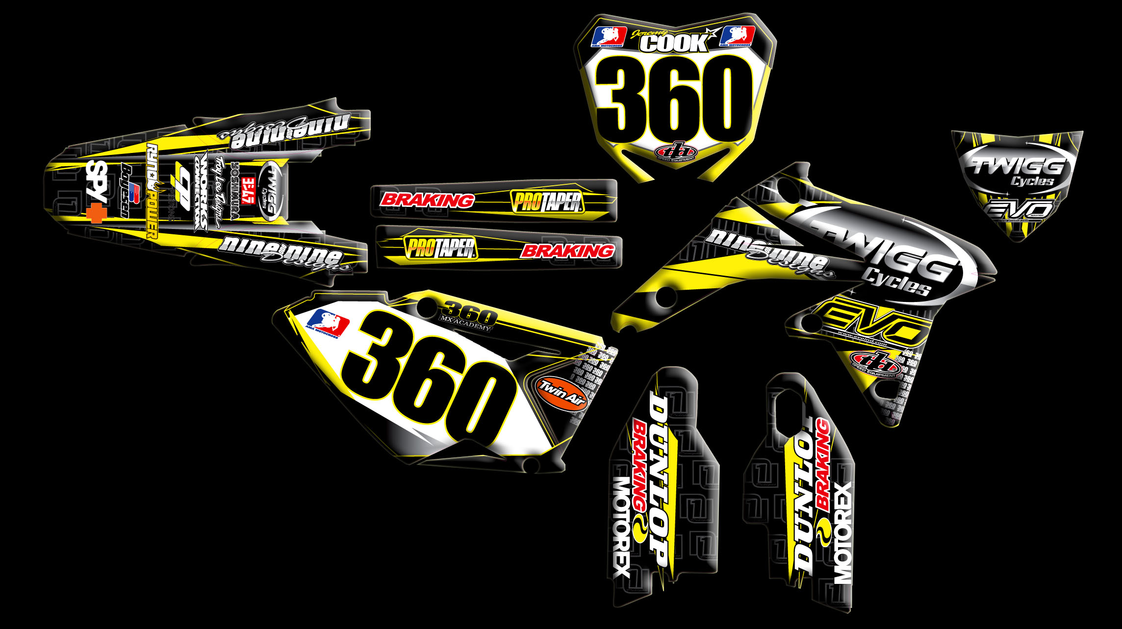 Cook, 2013 RMZ450 FULL KIT